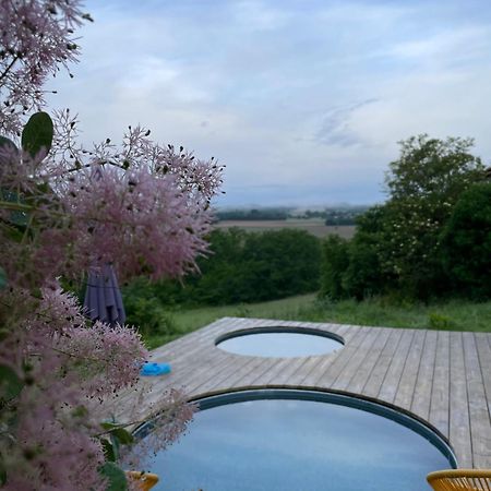 Tente Bivouac Option Bain Chauffee Au Bois Idrac-Respailles 外观 照片