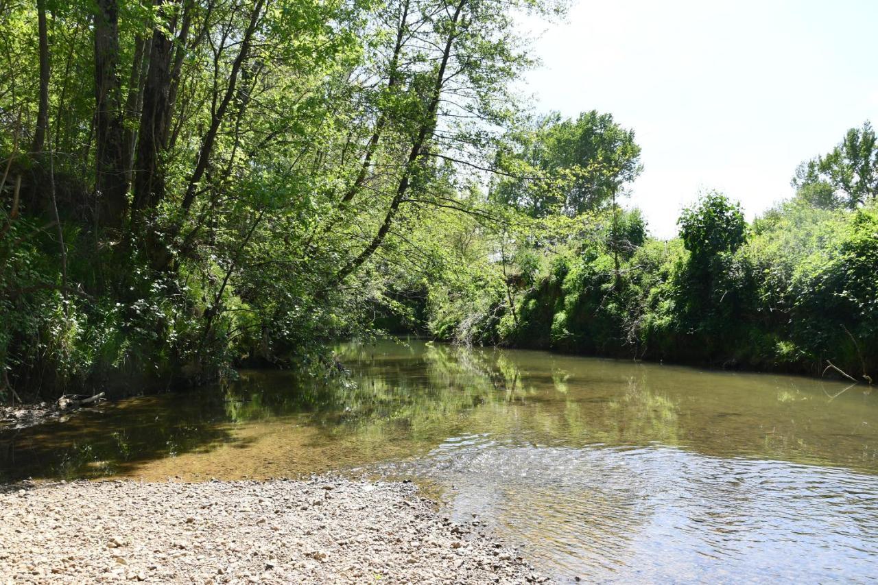 Tente Bivouac Option Bain Chauffee Au Bois Idrac-Respailles 外观 照片